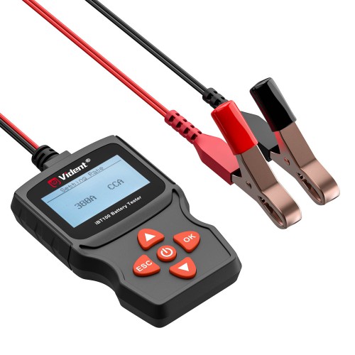 Vident iBT100 Battery Analyzer for 12V regular flooded/ AGM flat plate/ AGM spiral/ GEL batteries
