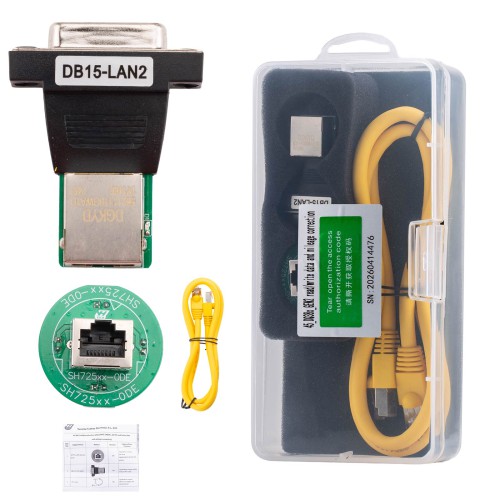 YANHUA Module 45: DQ38x GEN2 Read/Write Data and Mileage Correction Interface Board Set + License for ACDP2
