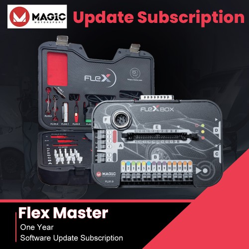 1 Year Software Subscription for MagicMotorsport Magic FLK02 FLEX Full HW Kit + Full Flex Software Package Master Version