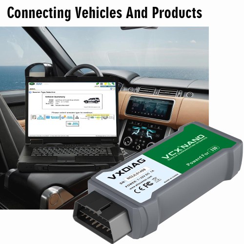 [US Ship Only] [Second-Handed] 90% New VXDIAG VCX NANO for JLR Land Rover and Jaguar 2007-2016