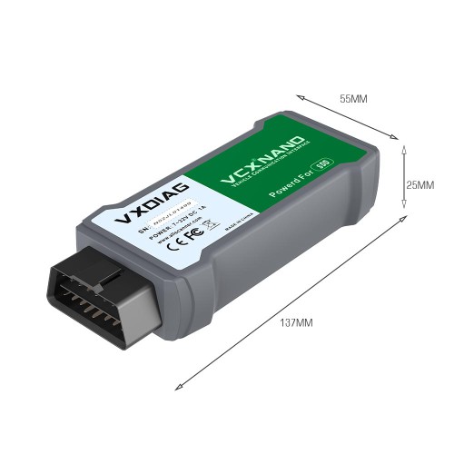 [US Ship Only] [Second-Handed] 90% New VXDIAG VCX NANO for JLR Land Rover and Jaguar 2007-2016
