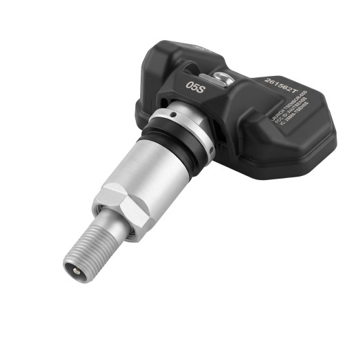 4pcs/lot LAUNCH TSENSOR-05S RF TPMS Sensor (Overseas Configuration with Adjustable Angle Sandblasted Silver Aluminum)