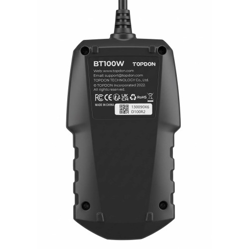 TOPDON BT100W Bluetooth 12V Battery & System Tester