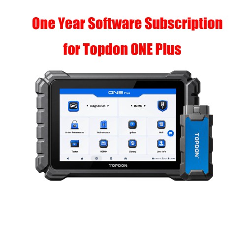 One Year Software Subscription Update for Topdon ONE Plus