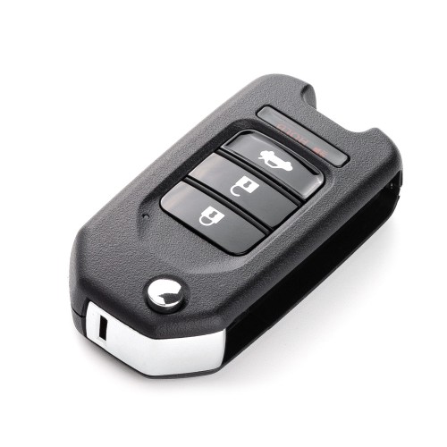 Xhorse XKHO01EN 2nd Generation Wire Remote Key Fob 2+1 Button for Honda Type 5pcs/lot