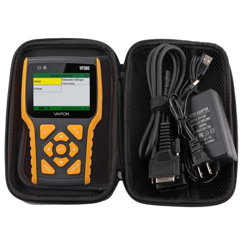 [Sales] VAPON VP360 Odometer Correction Tool by OBD, Read/clear DTC, 2-in-1 Handheld Programmer