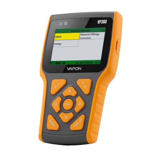 [Sales] VAPON VP360 Odometer Correction Tool by OBD, Read/clear DTC, 2-in-1 Handheld Programmer