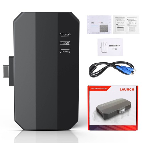 [US Ship] [Second-Handed] 90% New Original Launch X-Prog3 GIII PC Adapter XProg3 ECU Programmer