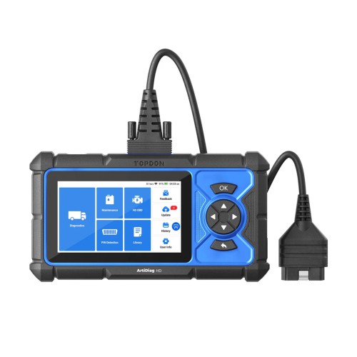 TOPDON Artidiag HD 5 Inch Heavy-Duty Scan Tool Service Functions