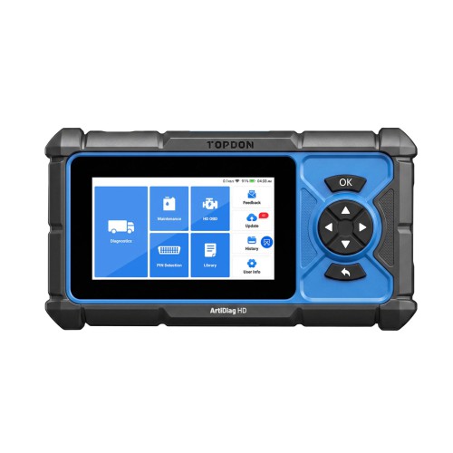 TOPDON Artidiag HD 5 Inch Heavy-Duty Scan Tool Service Functions