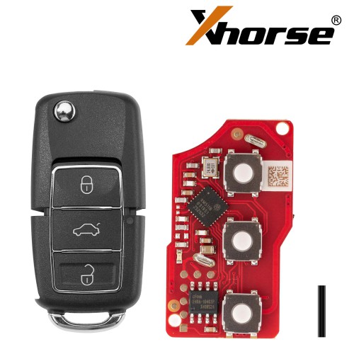 Xhorse XKB526EN 2nd Generation Wire Remote Key for VW B5 Type 5pcs/lot