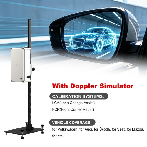 LAUNCH X-431 ADAS Radar 3-in-1 Overseas Online Add-On(HW+SW)