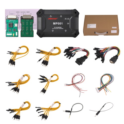 OBDSTAR MP001 Set (MP001 Programmer+C4-01 Host + C4-02 Host + Jumper Wires + W004/W005/ECU Bench Jumper) for P50 Airbag Reset JTAG Mode