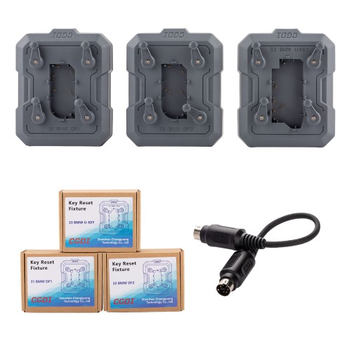 CGDI for BMW BDC2 BDC3 U-Classis/BCP Key Read/Write Fixture 3 Pieces of Adapter Boards No soldering required