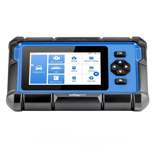 [EU Ship] TOPDON Artidiag 600S AD600S Mid-level 4 System Diagnostic Scanner, 8 Reset Services, Free Lifetime Update
