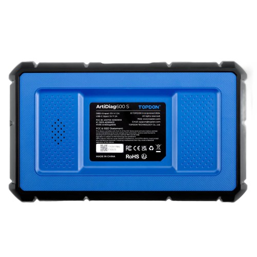 [EU Ship] TOPDON Artidiag 600S AD600S Mid-level 4 System Diagnostic Scanner, 8 Reset Services, Free Lifetime Update