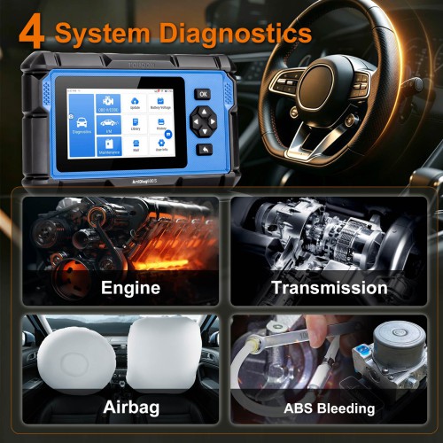 [EU Ship] TOPDON Artidiag 600S AD600S Mid-level 4 System Diagnostic Scanner, 8 Reset Services, Free Lifetime Update