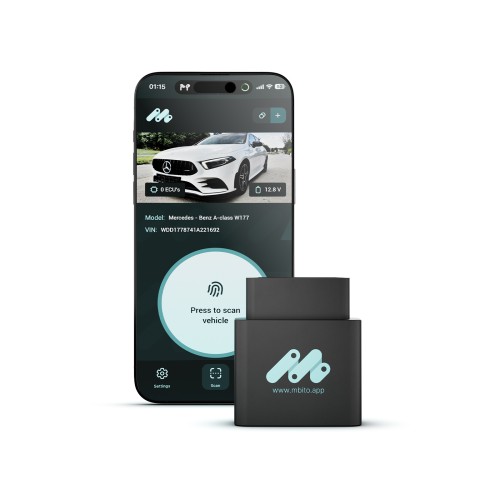 [Belgium Ship] MBito OBD Device + 20 credits Supports Diagnostics, Maintenance, Coding, Enable Hidden Features for Mercedes