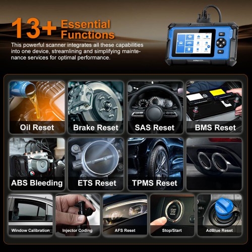 [EU Ship] TOPDON ArtiDiag600 Elite Supports Full OBD2 Functions, All-System Diagnostics, CAN-FD, for Renault SGW, for FCA SGW, 2 Years Update