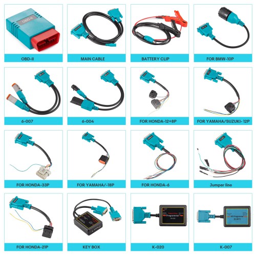 OBDEMOTO MST-900PRO Key Programming for BMW Motorcycle Scanner Support All Key Lost/Add key No dismantling, No password