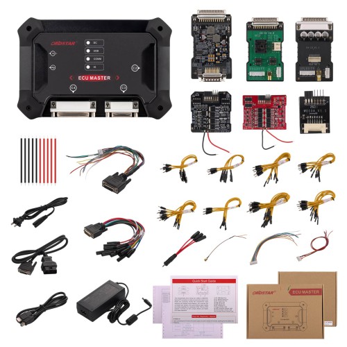 OBDSTAR ECU Master Full Configuration (A+C+D) PC Based ECU Flasher for Passenger Car, EV and HD (ECM/TCM/BCM) and Airbag Reset