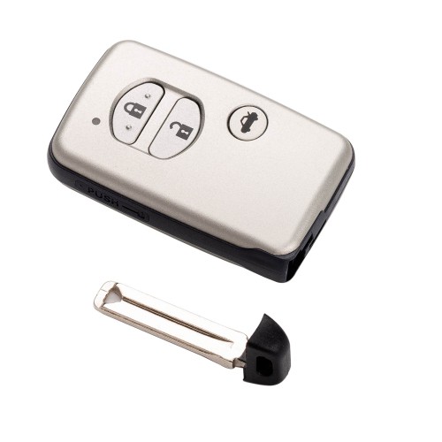 5pcs/lot KEYDIY KD TDB03-3(Silver Gray) for Toyota Universal Smart Remote Key 3 Buttons With Silver Grey Key Shell