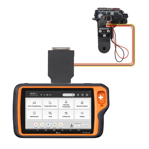 GODIAG 14-in-1 Adapter Kit for BCP U/ BDC2/ BDC3 5C/ 5D Encrypted Key Programming & Matching for Xhorse Key Tool Plus/Autel IM608/Keydiy KD-MAX/KYDZ