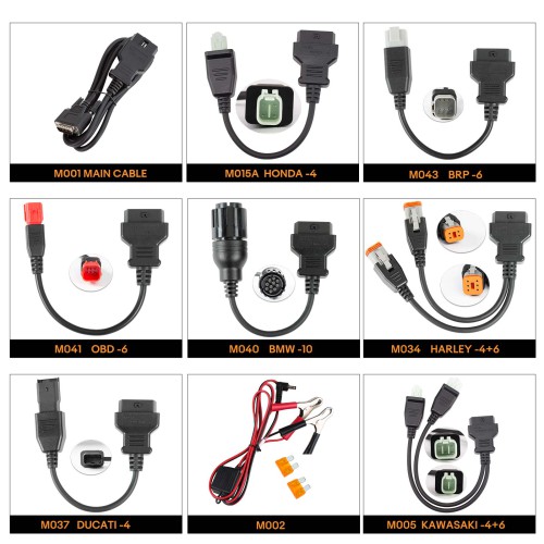 OBDSTAR MOTOMASTER Standard Version Motorcycle Scanner Supports CAN FD DoIP, Bluetooth, HMDI and Type C Connection Update of MS80