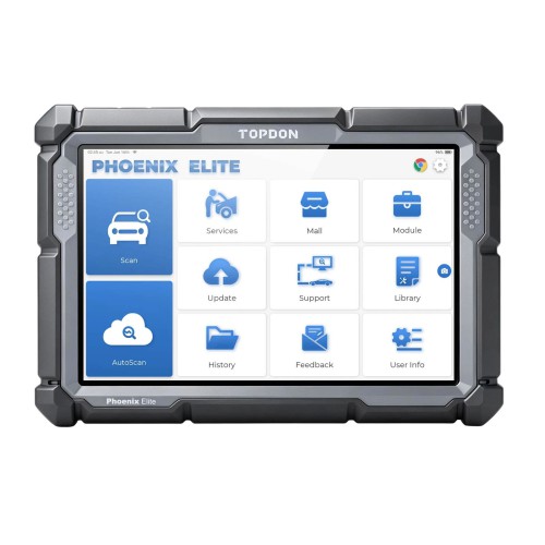 TOPDON Phoenix Elite 10.1 Inch OE-Level Scan Tool, Cloud-Based Programming, CANFD