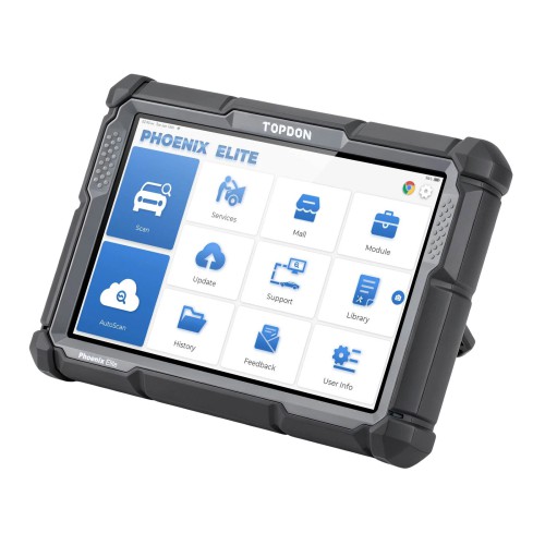 TOPDON Phoenix Elite 10.1 Inch OE-Level Scan Tool, Cloud-Based Programming, CANFD