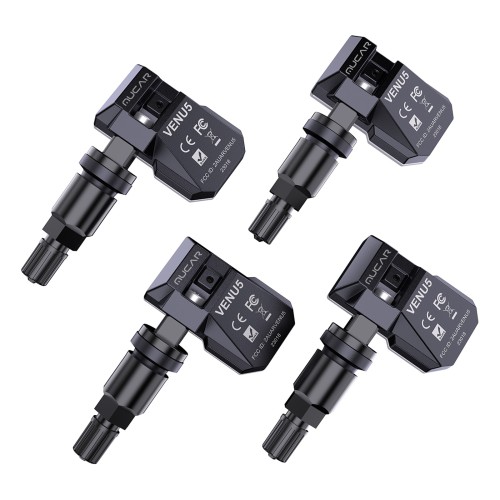 THINKCAR MUCAR VENU5 Tire Pressure Sensors Support 315MHz & 433MHz Dual Frequency 4PCS/Set