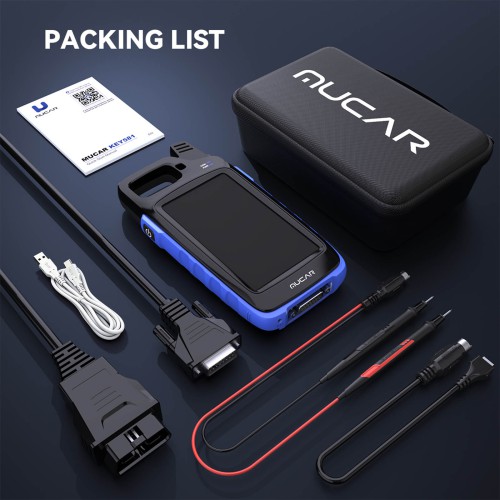 THINKCAR MUCAR KEY581 Key Programmer and Full OBD2 Diagnostics 9 Maintenance Functions Battery & Electrical Test CAN FD