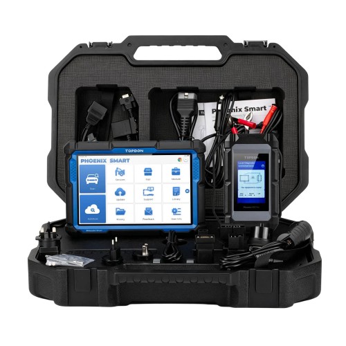 TOPDON Phoenix Smart 10.1 Inch OE-Level Scan Tool, Cloud-Based Programming, Supports J2534, DoIP, CAN FD, 41 Service Functions