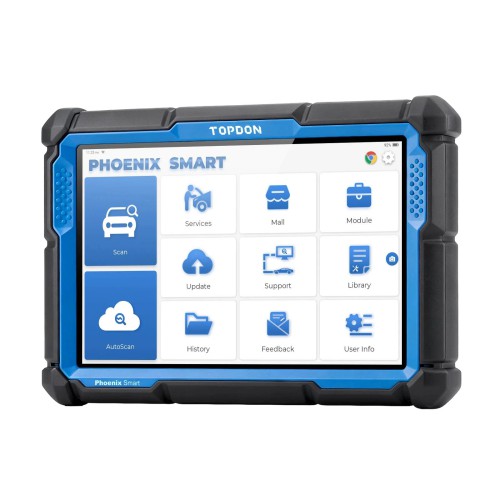 TOPDON Phoenix Smart 10.1 Inch OE-Level Scan Tool, Cloud-Based Programming, Supports J2534, DoIP, CAN FD, 41 Service Functions