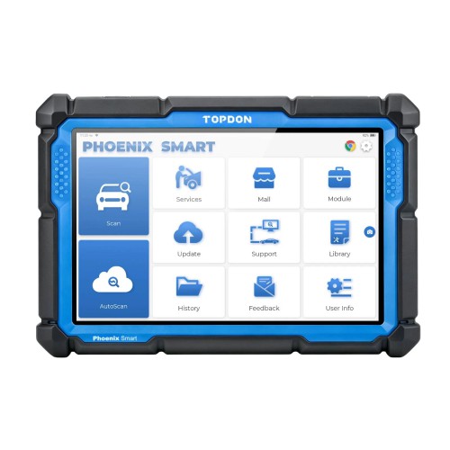 TOPDON Phoenix Smart 10.1 Inch OE-Level Scan Tool, Cloud-Based Programming, Supports J2534, DoIP, CAN FD, 41 Service Functions