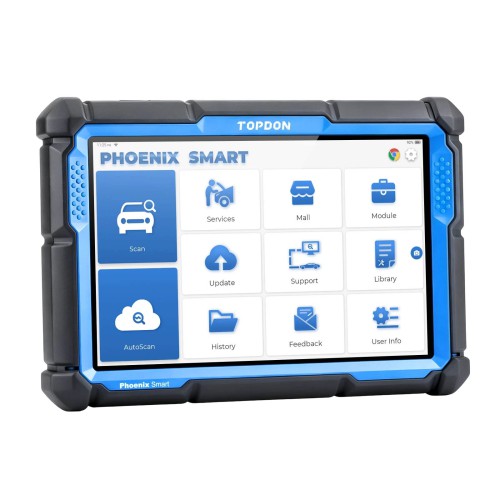 TOPDON Phoenix Smart 10.1 Inch OE-Level Scan Tool, Cloud-Based Programming, Supports J2534, DoIP, CAN FD, 41 Service Functions