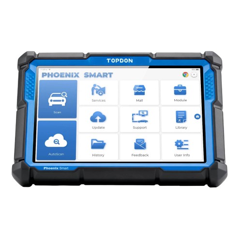 TOPDON Phoenix Smart 10.1 Inch OE-Level Scan Tool, Cloud-Based Programming, Supports J2534, DoIP, CAN FD, 41 Service Functions