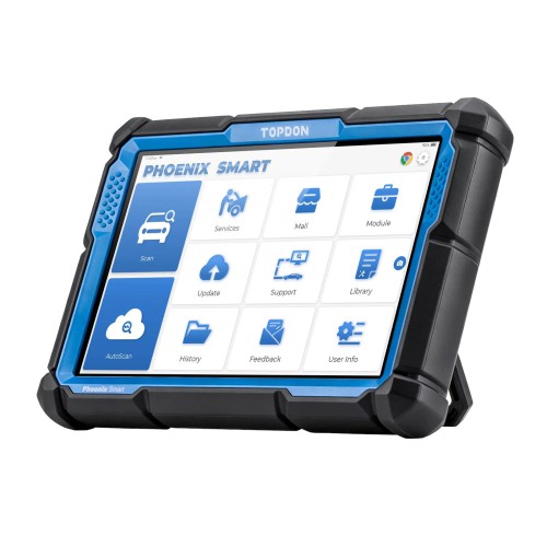 TOPDON Phoenix Smart 10.1 Inch OE-Level Scan Tool, Cloud-Based Programming, Supports J2534, DoIP, CAN FD, 41 Service Functions