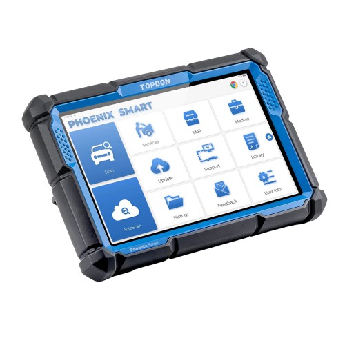 TOPDON Phoenix Smart 10.1 Inch OE-Level Scan Tool, Cloud-Based Programming, Supports J2534, DoIP, CAN FD, 41 Service Functions