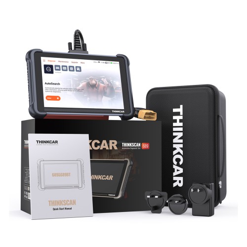 THINKCAR THINKSCAN 689 OE-Level Full System Diagnostic Supports 35+ Maintenance Functions, CAN-FD & DOIP Lifetime Free Upgrade