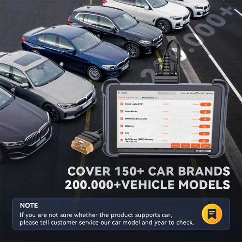 THINKCAR THINKSCAN 689 OE-Level Full System Diagnostic Supports 35+ Maintenance Functions, CAN-FD & DOIP Lifetime Free Upgrade