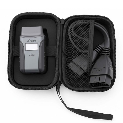 XTOOL A30M V2.0 Kit Bluetooth Full System Diagnostic Tool Bidirectional Scanner With Extension Cable and Carrying Case