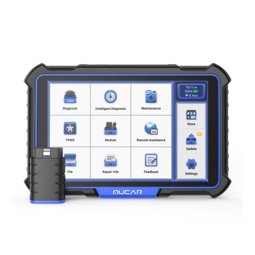 THINKCAR MUCAR VO8 ECU Coding & OE-level Full System Diagnostic, Auto VIN, with 9450mAh Battery & 8MP Camera Support 34+ Maintenance Functions