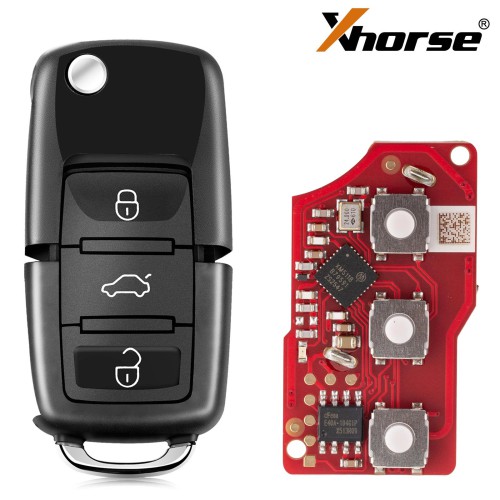 XHORSE	XKB520EN Second Generation Wired Remote, Supports Wireless Programming 5pcs/lot