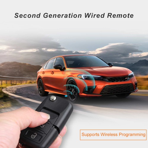 XHORSE	XKB520EN Second Generation Wired Remote, Supports Wireless Programming 5pcs/lot