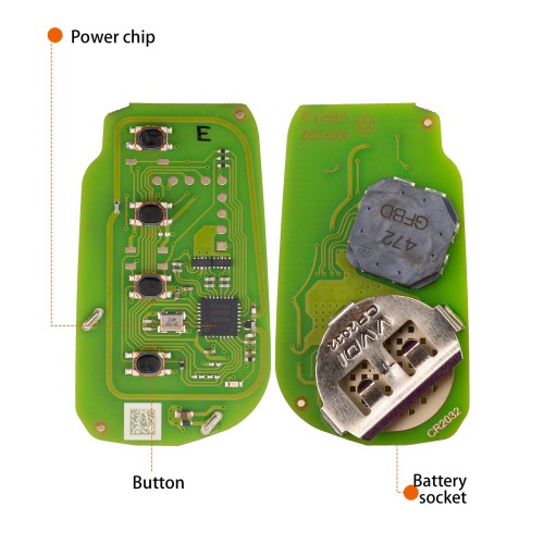 XHORSE XSGA80EN XM38 series Universal Smart key 5pcs/lot