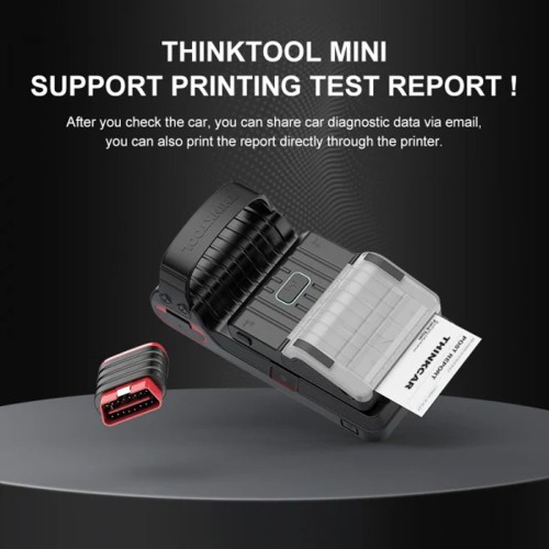 THINKCAR THINKTOOL MINI OE-level Full System Diagnostic 28 Reset Wireless/Bluetooth Connection Lifetime Free Update