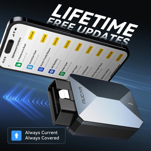 THINKCAR MUCAR BT200 MAX AI-Powered Diagnostics Scanner Supports Full OBD2 Functions, 15+ Reset Services, CAN-FD & FCA