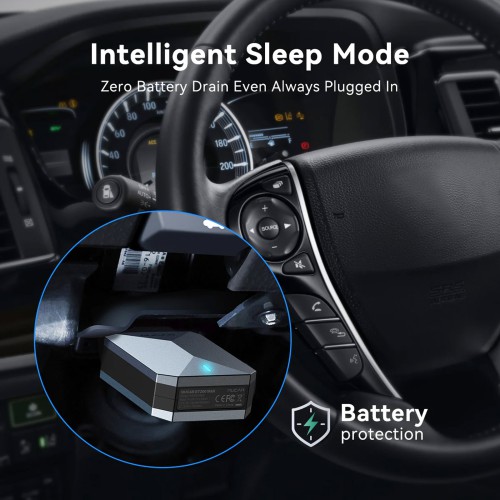 THINKCAR MUCAR BT200 MAX AI-Powered Diagnostics Scanner Supports Full OBD2 Functions, 15+ Reset Services, CAN-FD & FCA