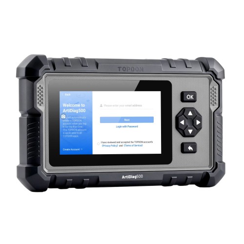 2026 Topdon ArtiDiag 500 AD500 Four System Diagnostic Scanner 6 Service Functions Battery Test, Lifetime Free Update